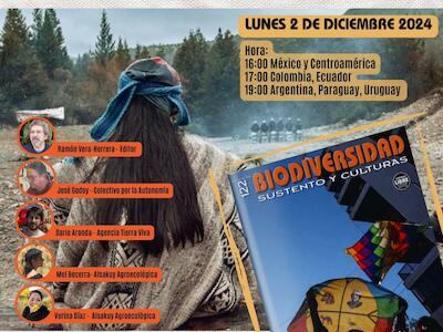  Presentamos la Nueva edición de la Revista Biodiversidad sustento y culturas N°122 