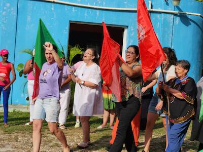 Solidaridad con el Pueblo Haitiano: VI Escuela Continental de Mujeres