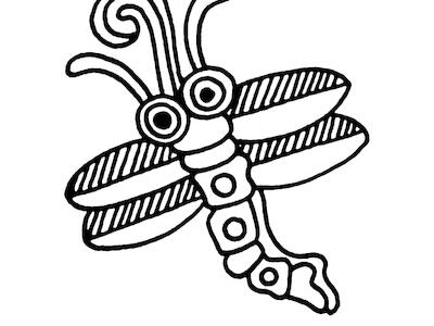 Diseño antiguo hallado en Teotihuacán, México