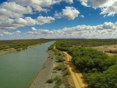 - Na bacia do São Francisco, 61% dos rios analisados mostraram potencial de perda de fluxo de água. Foto: Divulgação/Ministério da Integração Nacional