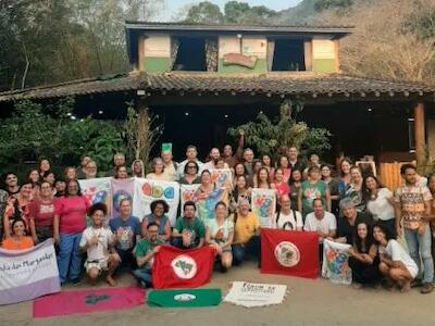 Reunião da Cnapo em Paraty, no Rio de Janeiro, em setembro do ano passado. - Divulgação/Articulação Nacional de Agroecologia.