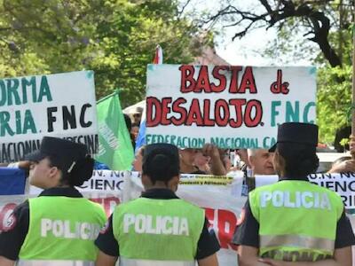 Amenaza de nuevo desalojo en el Asentamiento San Miguel de Maracaná