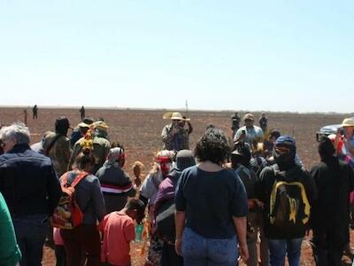 Guyraroká: nueva retomada revela el uso de agrotóxicos como arma de guerra y las redes del latifundio corporativo