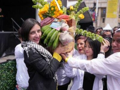 La ministra de la reforma agraria