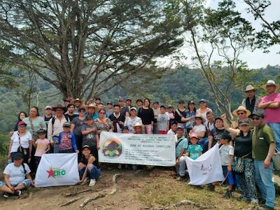 Campesinos organizados por las zonas de reserva en Togüí, Foto Asociación campesina Togüí