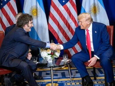 - Cumbre de presidentes. La última reunión de Milei y Trump en Estados Unidos (foto Casa Blanca)