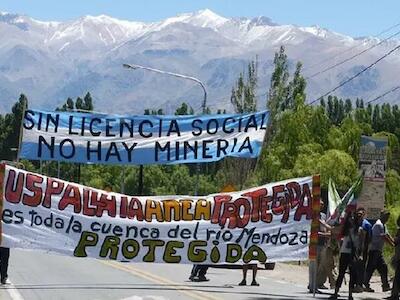 Uspallata: vecinos resisten al proyecto minero San Jorge