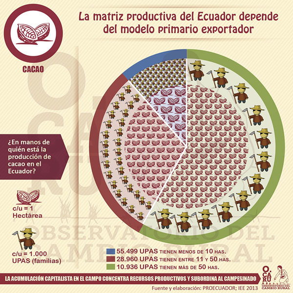 Cómo opera el modelo agrícola en el Ecuador - Infografía | Biodiversidad en  América Latina