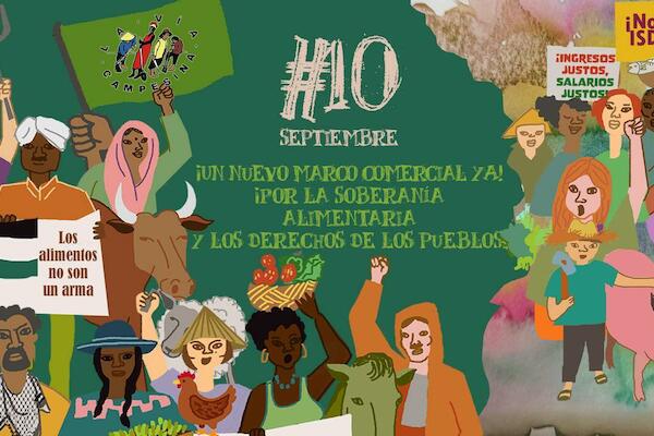 10 de septiembre de 2025: Día Internacional de Acción contra la OMC y los acuerdos de libre comercio