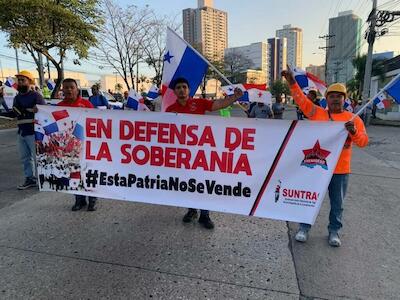 Pronunciamiento en solidaridad con Panamá